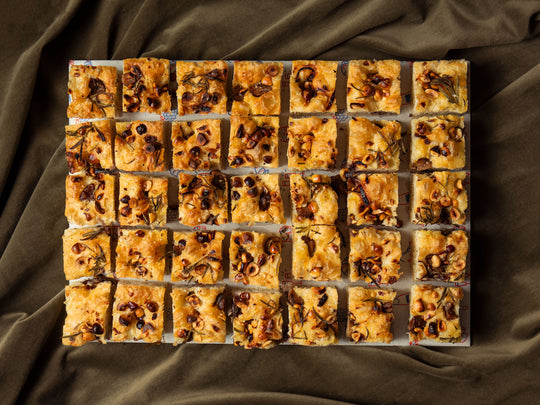 Winterliche Focaccia Bites